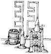 Alchemical And Distilling Apparatus From John French The Art Of Distillation 1651 Fig31