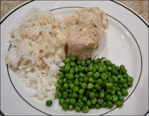 crockpot chicken with chive sauce