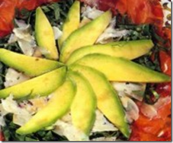 Carpaccio di bresaola e avocado 