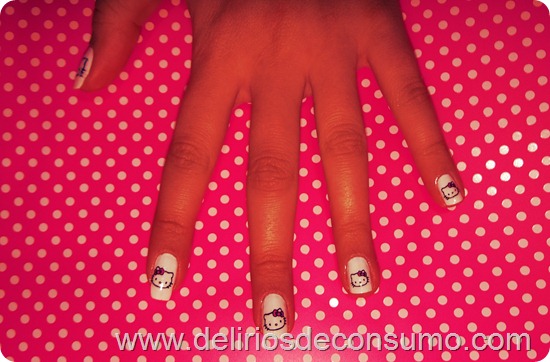 unhas hello kitty 2