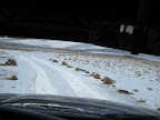At some points the snow we were driving through got pretty deep. Gotta love those Toyota land cruisers though, they just handle anything you can throw at them.
