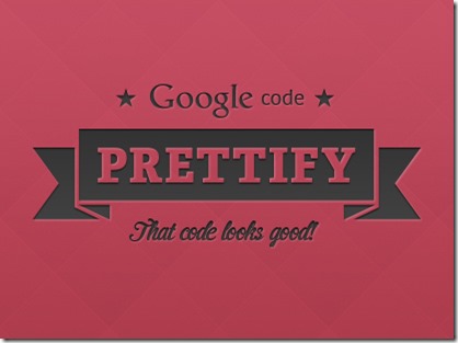 Google-Code-Prettify Google+Code+Prettify