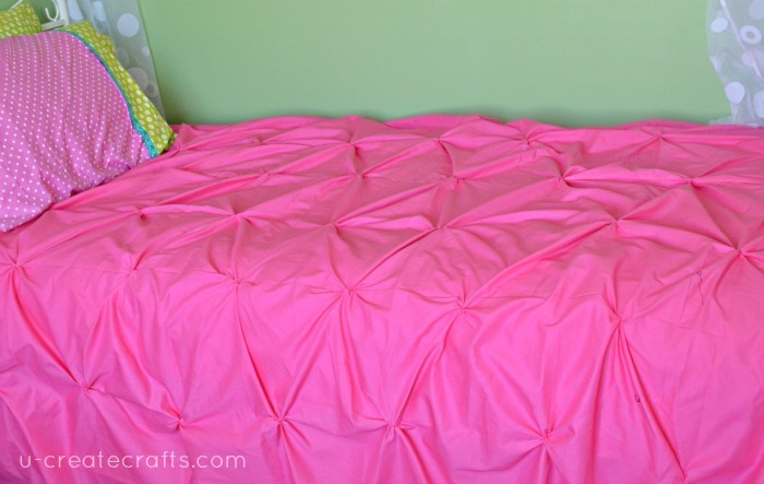 Pin Tucked Duvet Cover