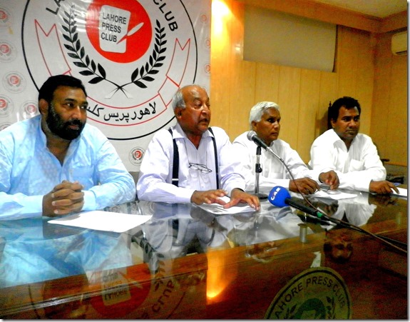 CLAAS panel at Lahore Press Club CLAAS panel at Lahore Press Club