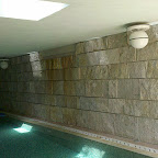 Private indoor swimming pool - omnidirectional speakers system for background music Private indoor swimming pool - omnidirectional speakers system for background music