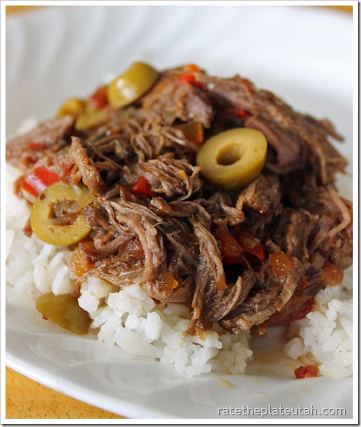 Rate the Plate Utah:  Ropa Vieja