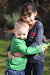 Kids got haircuts so we decided to go out back for a photo shoot. :)