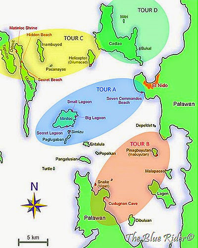 el-nido-tour-map