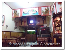 Interior of Chinese Restaurant