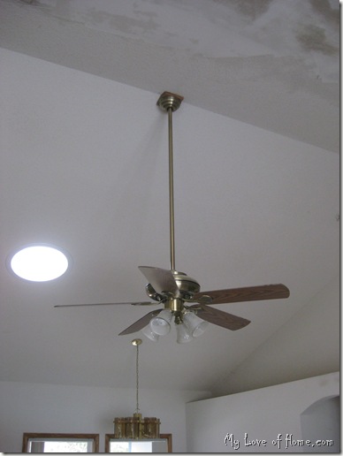 Updating ceiling fan