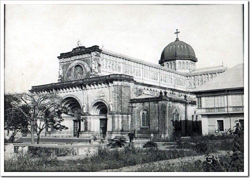 Manila Cathedral c1900 Manila Cathedral c1900