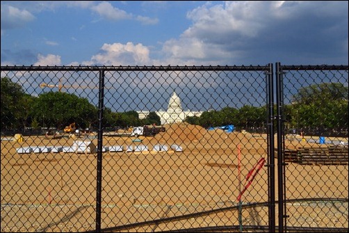 construction at the capitol