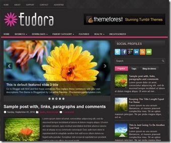 Eudora-Blogger-Template