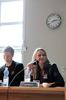 Forskarpanel på ForskarFredag i Trollhättan 2011. Foto: Högskolan Väst.