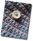 Lumpy Bumpy Boxy Bag - Ron's Handmade Wooden Button Detail