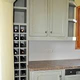 Oak In-frame Kitchen in Green