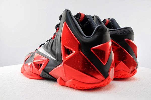 Detailed Look at Nike LeBron XI Miami Heat Away