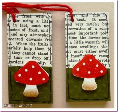 Wooden Mushroom Tags Wooden Mushroom Tags