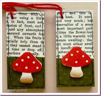 Wooden Mushroom Tags