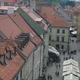 Bratislava vazuta din Turnul lui Mihai