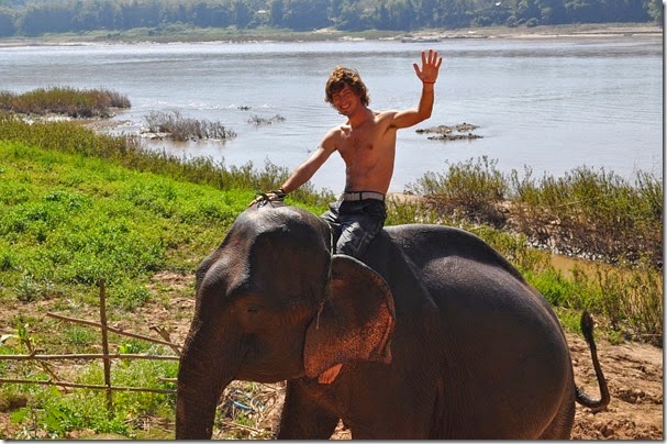 Laos Luang Prabang Elephant mahout course 140202_0147