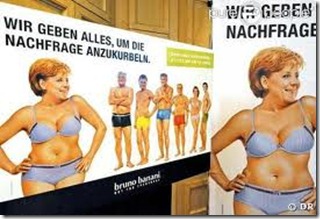 caricatura de Merkel caricatura de Merkel