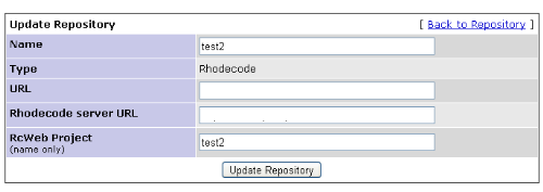 UpdateRepository UpdateRepository