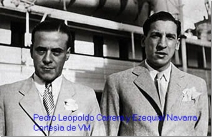 Pedro Leopoldo Carrera y Ezequiel Navarra