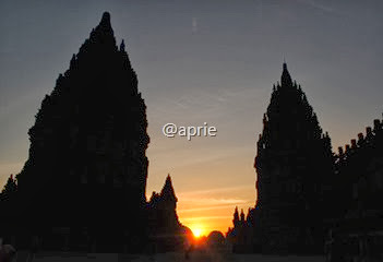 Sunset Prambanan