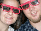 Me and Christina with our awesome 3D glasses at M&M's World.