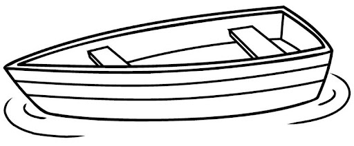 ROWING BOAT COLORING PAGES
