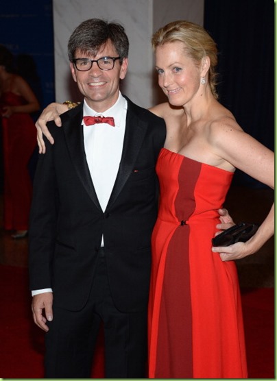 George Stephanopoulos and Alexandra Wentworth