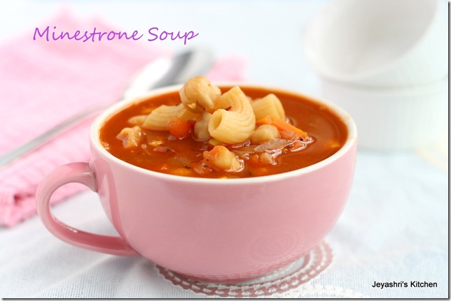 minestrone soup minestrone soup