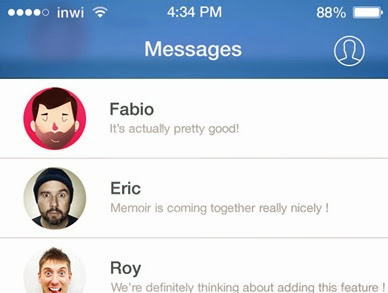 Actualización de Facebook Messenger para iOS 