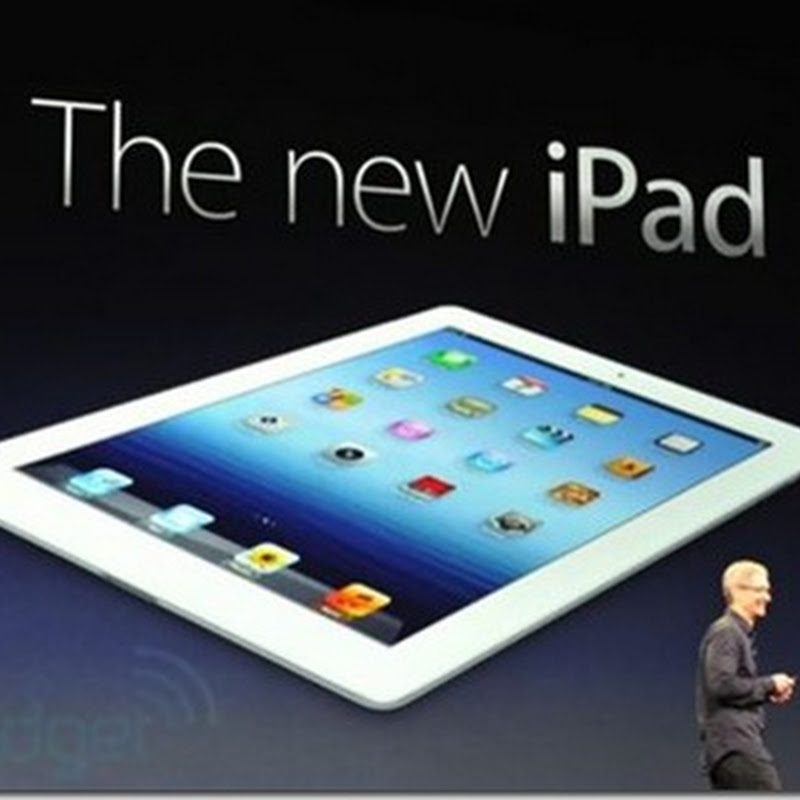 Das neue iPad offiziell bekannt geben, wartet mit 2048 x 1536 Pixel Auflösung auf