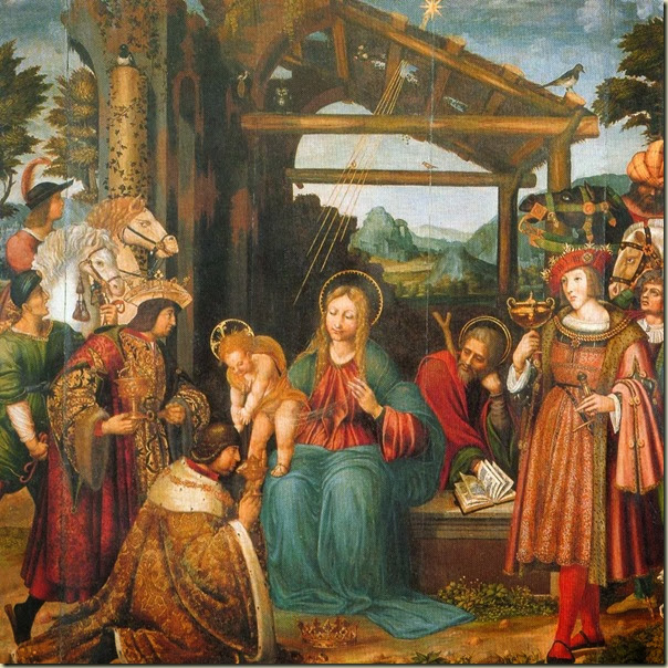 Marco Cardisco, Adoration des Mages 1519 Marco Cardisco, Adoration des Mages 1519