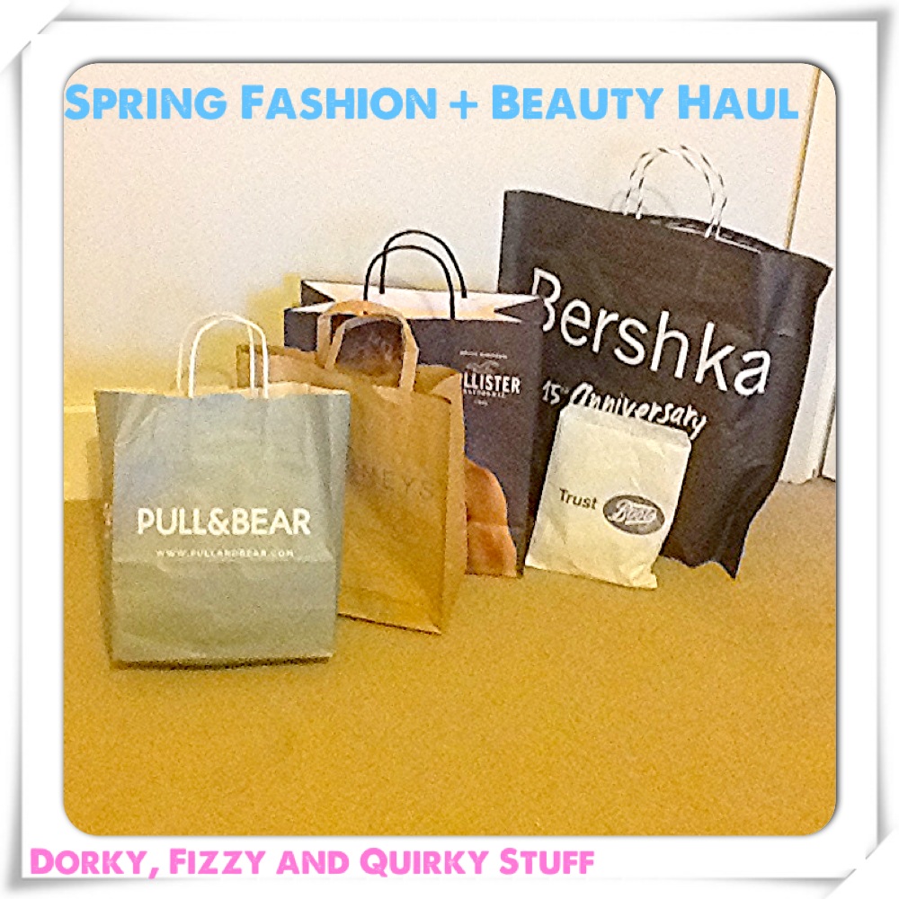 Spring Fashion + Beauty Haul: Hollister, Pull and Bear, Bershka and more! |  Queen of Quirk