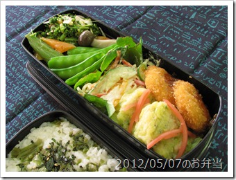 温野菜弁当(2012/05/07)