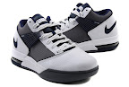 New Nike Zoom LBJ Ambassador III with Flywire White/Navy nike zoom lbj ambassador 3 gr white navy flywire 2 04 New Nike Zoom LBJ Ambassador III with Flywire White/Navy