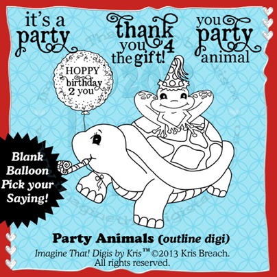 PROMO - Party Animals outlines