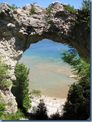 3368 Michigan Mackinac Island - Carriage Tours - Arch Rock