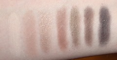 Smashbox Fade to Black Eye Shadow Palette_ Fade In swatches