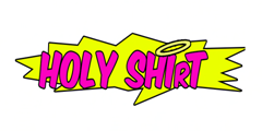 Holy shirt full logo, white background Holy shirt full logo, white background