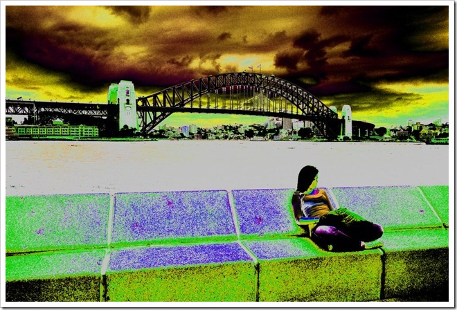 Bridge and Girl 1