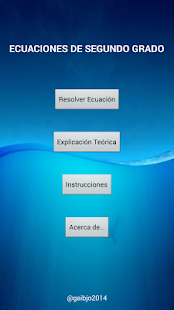 How to install Ecuaciones de Segundo Grado patch 1.0 apk for pc