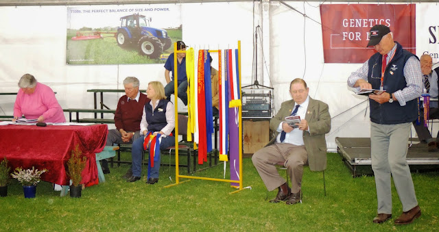 Stewards Alice Jericho, sitting Trevor Jericho, a Rabobank representative, Alan Peglar, standing Ken Follett..jpg