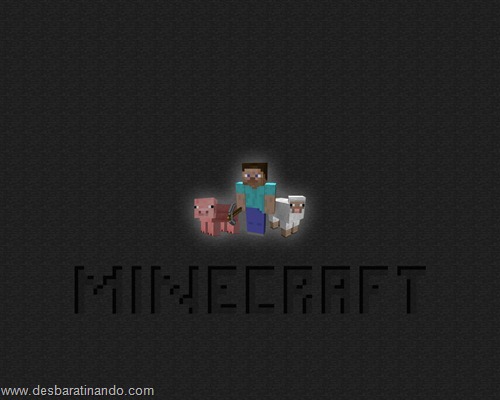 wallpapers minecraft 8 bit pixelados desbaratinando  (1)