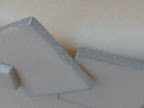 Subtle shimmery silver.