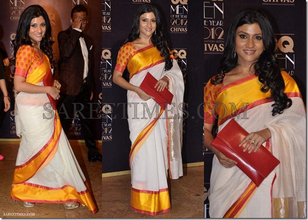 Konkana_Sen_White_Saree