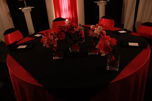 Pink and Black Wedding